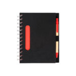 LIBRETA ECOLÓGICA SIDNEY ROJO LB-005R ( LB-005 / LB005 / LIBRETAS,CON BOLÍGRAFO,ESPIRAL )
