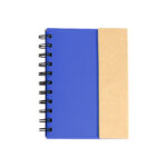 LIBRETA ECOLÓGICA GÉNOVA AZUL LB-010A ( LB-010 / LB010 / ECOLÓGICAS,CON BOLÍGRAFO,ESPIRAL )