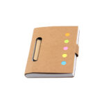 MINI LIBRETA ECOLÓGICA PAMPLONA CARTON LB-018C ( LB-018 / LB018 / LIBRETAS,CON BOLÍGRAFO )