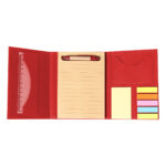 LIBRETA ECOLÓGICA KABUL ROJO LB-029R ( LB-029 / LB029 / CON BOLÍGRAFO ) - Image 3