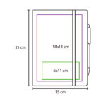 LIBRETA INDUS ROJO LB-030R ( LB-030 / LB030 / CON BOLÍGRAFO ) - Image 2