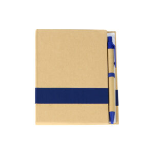 LIBRETA ECOLÓGICA AZUL MARINO LB-033A ( LB-033 / LB033 / LIBRETAS,ECOLÓGICAS,CON BOLÍGRAFO )