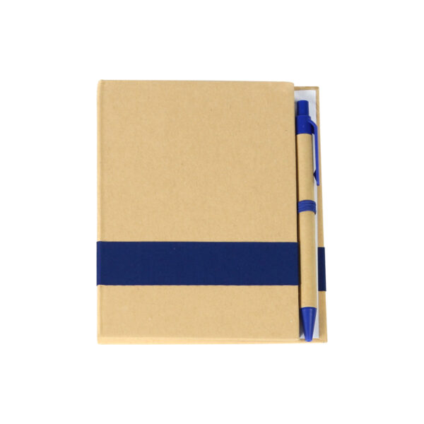 LIBRETA ECOLÓGICA AZUL MARINO LB-033A ( LB-033 / LB033 / LIBRETAS,ECOLÓGICAS,CON BOLÍGRAFO )