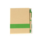 LIBRETA ECOLÓGICA VERDE LB-033V ( LB-033 / LB033 / LIBRETAS,ECOLÓGICAS,CON BOLÍGRAFO )