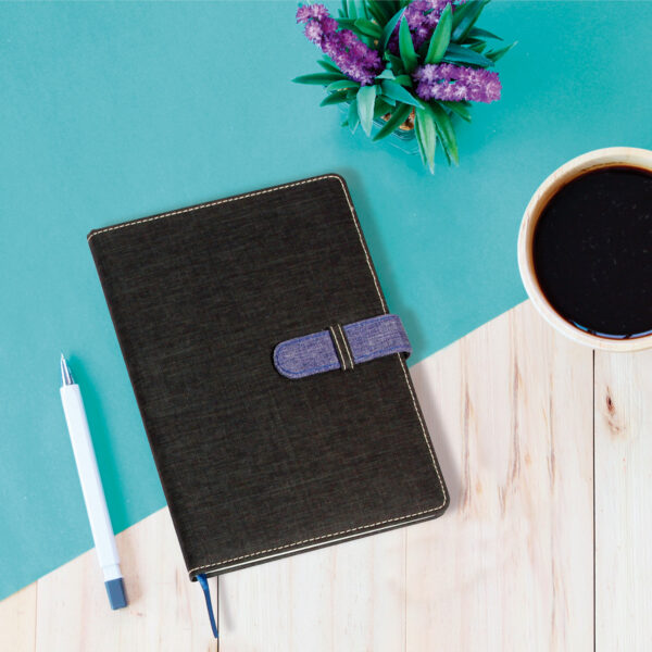 LIBRETA GLASGOW GRIS LB-041G ( LB-041 / LB041 /  ) - Imagen 3