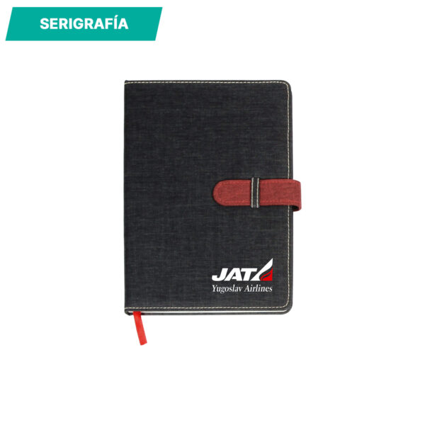 LIBRETA GLASGOW GRIS LB-041G ( LB-041 / LB041 /  ) - Imagen 2
