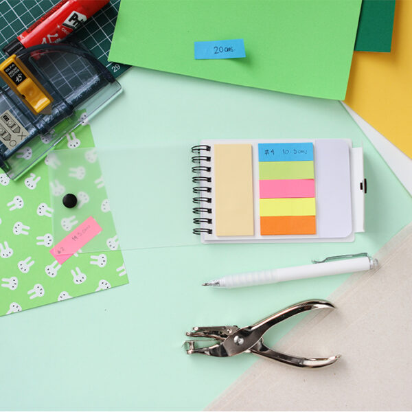 LIBRETA LUCCA BLANCO LB-053B ( LB-053 / LB053 / ,ESPIRAL ) - Imagen 4