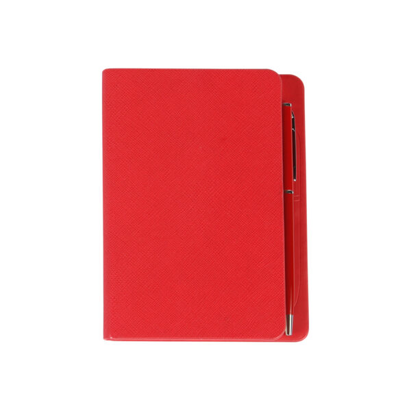 LIBRETA SIENA ROJO LB-055R ( LB-055 / LB055 / CON BOLÍGRAFO )