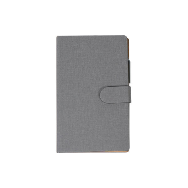 LIBRETA LIVORNO GRIS LB-057G ( LB-057 / LB057 / CON BOLÍGRAFO )