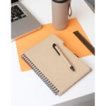 LIBRETA MALACA CARTON LB-058C ( LB-058 / LB058 / CON BOLÍGRAFO,LIBRETAS,ESPIRAL ) - Image 3