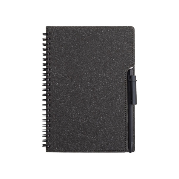 LIBRETA KANGAR NEGRO LB-059N ( LB-059 / LB059 / LIBRETAS,ECOLÓGICAS,ESPIRAL,CON BOLÍGRAFO )