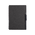 LIBRETA KANGAR NEGRO LB-059N ( LB-059 / LB059 / LIBRETAS,ECOLÓGICAS,ESPIRAL,CON BOLÍGRAFO )