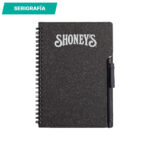 LIBRETA KANGAR NEGRO LB-059N ( LB-059 / LB059 / LIBRETAS,ECOLÓGICAS,ESPIRAL,CON BOLÍGRAFO ) - Image 3