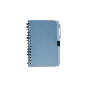 LIBRETA LUMUT AZUL LB-061A ( LB-061 / LB061 / CON BOLÍGRAFO,ESPIRAL,ECOLÓGICAS )