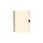 LIBRETA LUMUT BEIGE LB-061BE ( LB-061 / LB061 / CON BOLÍGRAFO,ESPIRAL,ECOLÓGICAS )