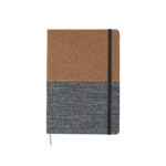 LIBRETA CORCHO BI TONO GRIS LB-062G ( LB-062 / LB062 / LIBRETAS )
