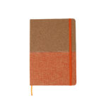 LIBRETA CORCHO BI TONO NARANJA LB-062O ( LB-062 / LB062 / LIBRETAS )