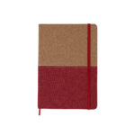 LIBRETA CORCHO BI TONO ROJO LB-062R ( LB-062 / LB062 / LIBRETAS )