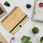 LIBRETA TORUN BAMBÚ LB-063C ( LB-063 / LB063 / ECOLÓGICAS,CON BOLÍGRAFO,ESPIRAL ) - Image 4