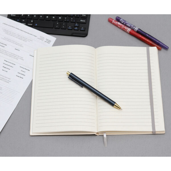 LIBRETA HITMI GRIS LB-065G ( LB-065 / LB065 / ECOLÓGICAS ) - Imagen 6