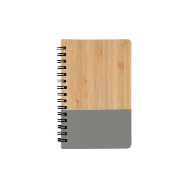 LIBRETA NICOSIA GRIS LB-066G ( LB-066 / LB066 / LIBRETAS,ESPIRAL )