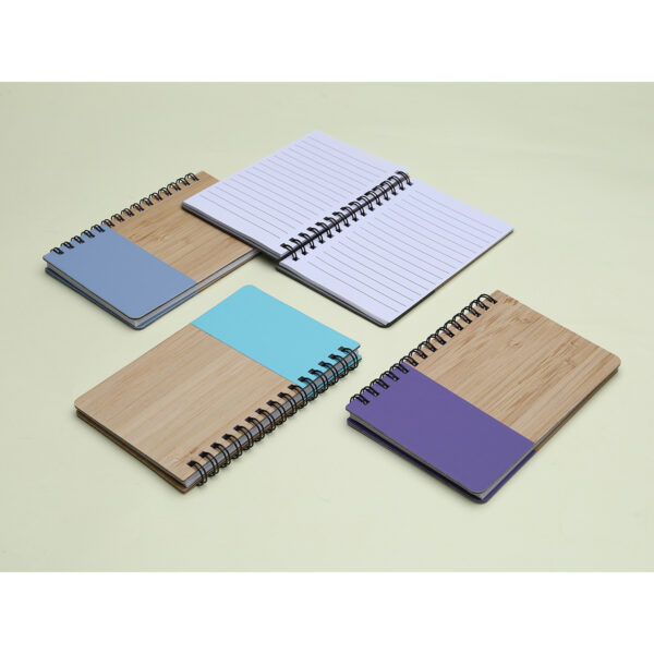 LIBRETA NICOSIA GRIS LB-066G ( LB-066 / LB066 / LIBRETAS,ESPIRAL ) - Imagen 2