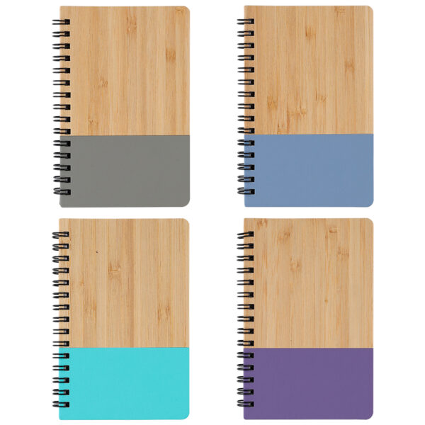 LIBRETA NICOSIA GRIS LB-066G ( LB-066 / LB066 / LIBRETAS,ESPIRAL ) - Imagen 3