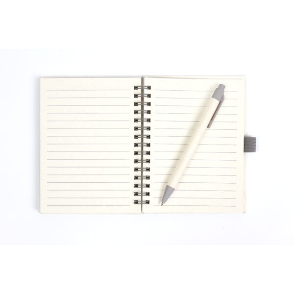 LIBRETA PALIMÉ GRIS LB-071G ( LB-071 / LB071 / ECOLÓGICAS,LIBRETAS,ESPIRAL ) - Imagen 4