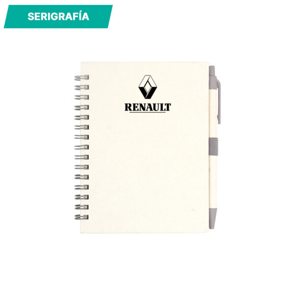 LIBRETA PALIMÉ GRIS LB-071G ( LB-071 / LB071 / ECOLÓGICAS,LIBRETAS,ESPIRAL ) - Imagen 3
