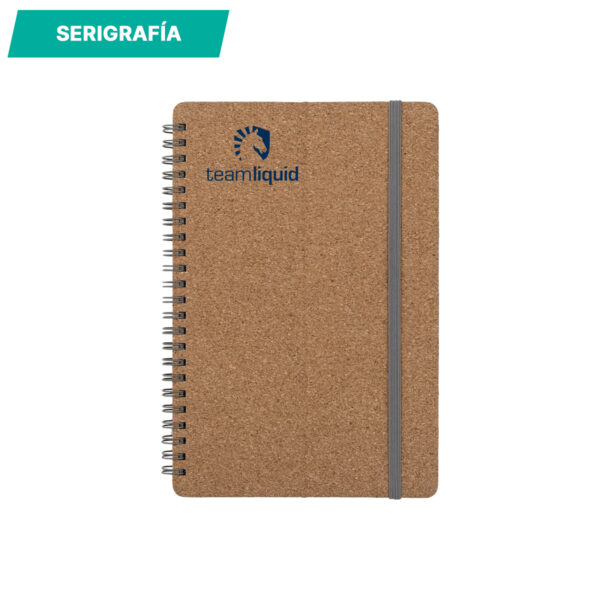 LIBRETA ANGKOR CORCHO LB-072C ( LB-072 / LB072 / ESPIRAL ) - Imagen 3