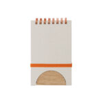 LIBRETA BRIANZA NARANJA LB-073O ( LB-073 / LB073 / ECOLÓGICAS,ESPIRAL,LIBRETAS )