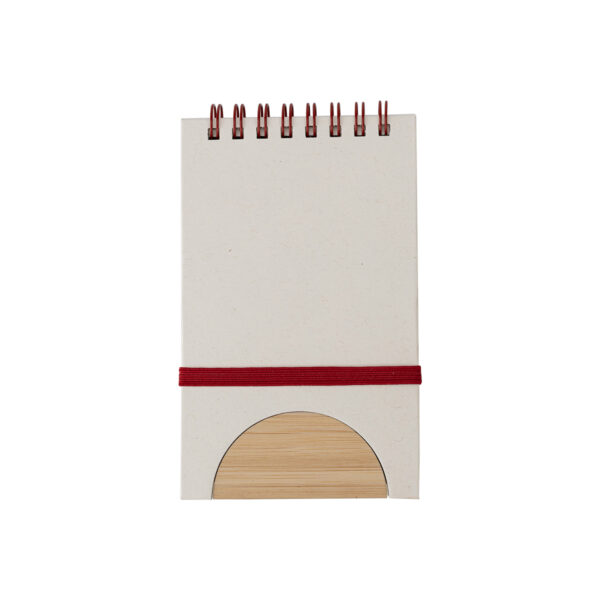 LIBRETA BRIANZA ROJO PALIDO LB-073R ( LB-073 / LB073 / ECOLÓGICAS,ESPIRAL,LIBRETAS )