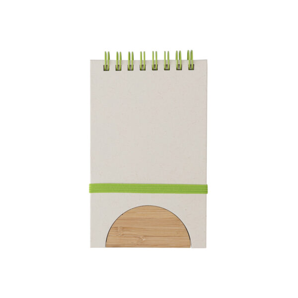 LIBRETA BRIANZA VERDE LIMON LB-073V ( LB-073 / LB073 / ECOLÓGICAS,ESPIRAL,LIBRETAS )