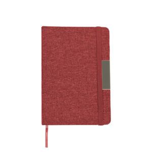 LIBRETA DE RPET DERUTA ROJO LB-078R ( LB-078 / LB078 / ECOLÓGICAS )