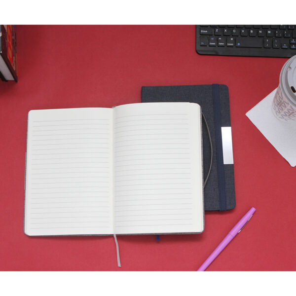 LIBRETA DE RPET DERUTA ROJO LB-078R ( LB-078 / LB078 / ECOLÓGICAS ) - Imagen 4