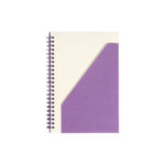 LIBRETA PONTEVICO LILA LB-079M ( LB-079 / LB079 / ECOLÓGICAS,ESPIRAL )