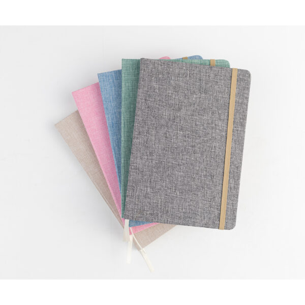 LIBRETA REZZATO GRIS LB-080G ( LB-080 / LB080 / ECOLÓGICAS ) - Imagen 3