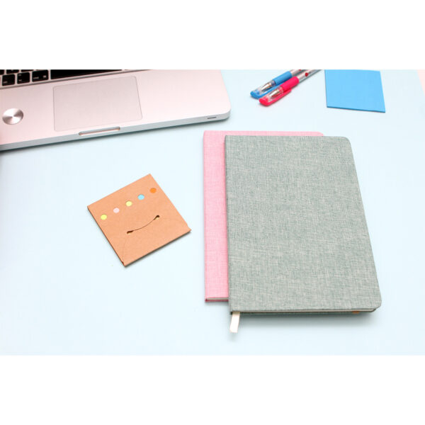 LIBRETA REZZATO GRIS LB-080G ( LB-080 / LB080 / ECOLÓGICAS ) - Imagen 4
