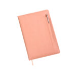 LIBRETA BIDIYA ROSA PALIDO LB-081RS ( LB-081 / LB081 / CON BOLÍGRAFO )