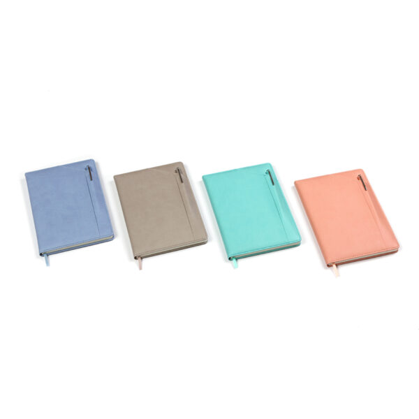 LIBRETA BIDIYA GRIS LB-081G ( LB-081 / LB081 / CON BOLÍGRAFO ) - Imagen 5