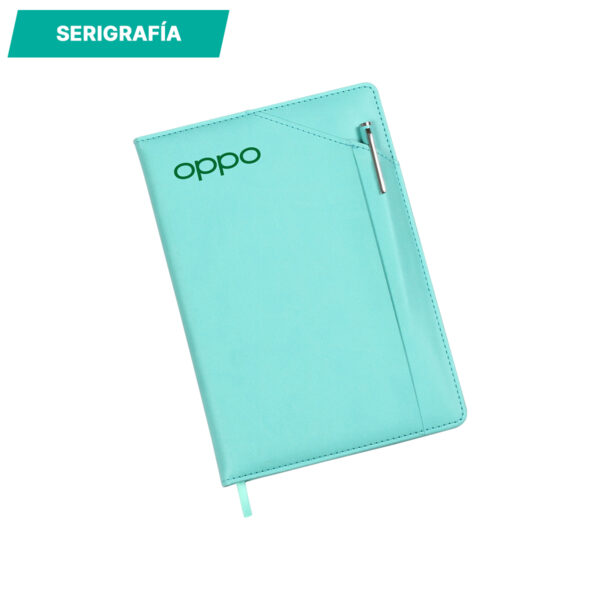 LIBRETA BIDIYA GRIS LB-081G ( LB-081 / LB081 / CON BOLÍGRAFO ) - Imagen 2