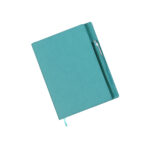 LIBRETA DUQM VERDE TURQUESA LB-082V ( LB-082 / LB082 / CON BOLÍGRAFO )