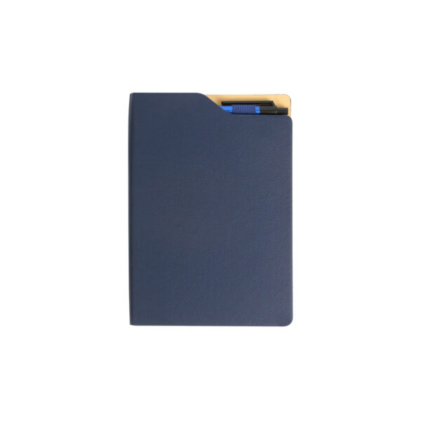 LIBRETA RAYSUT AZUL MARINO LB-087A ( LB-087 / LB087 / CON BOLÍGRAFO )