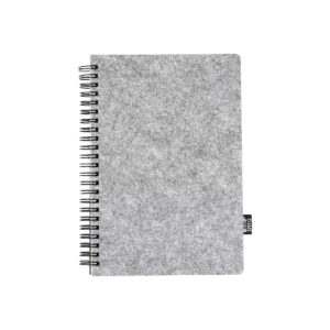 LIBRETA BELLARIA GRIS LB-089G ( LB-089 / LB089 / LIBRETAS,ECOLÓGICAS,ESPIRAL )