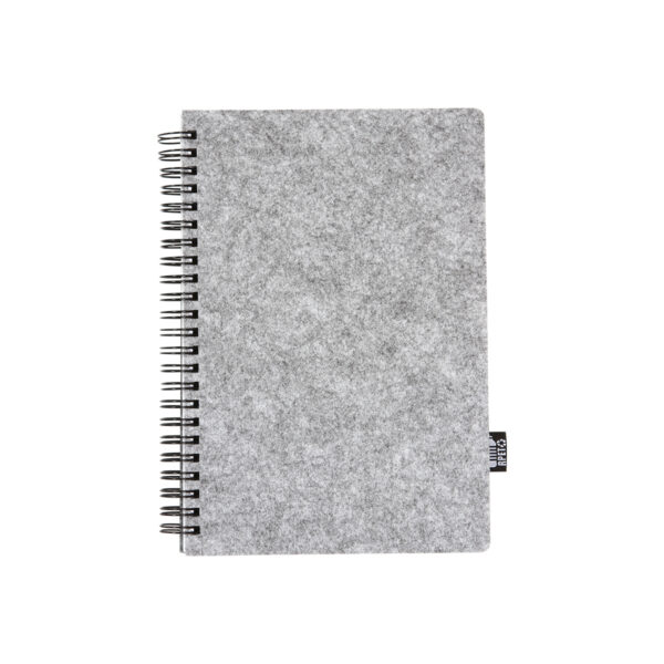 LIBRETA BELLARIA GRIS LB-089G ( LB-089 / LB089 / LIBRETAS,ECOLÓGICAS,ESPIRAL )