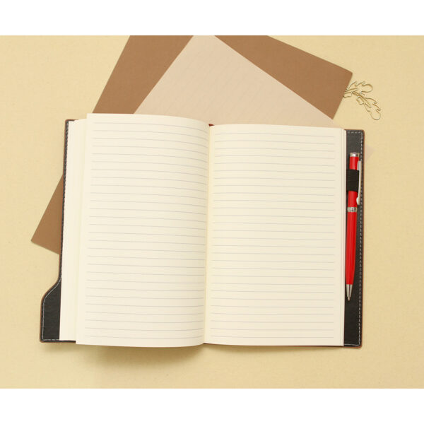 LIBRETA ZABBAR GRIS CLARO LB-091G ( LB-091 / LB091 /  ) - Imagen 2