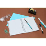 LIBRETA CORCOLLE GRIS CLARO LB-094G ( LB-094 / LB094 / ESPIRAL ) - Image 6