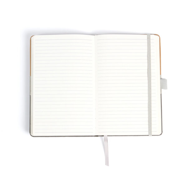 LIBRETA ARRONE GRIS LB-096G ( LB-096 / LB096 / ECOLÓGICAS ) - Imagen 2