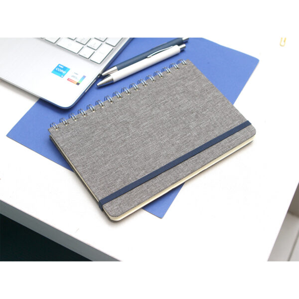 LIBRETA GOLLING GRIS CLARO LB-099G ( LB-099 / LB099 / ESPIRAL ) - Imagen 5