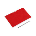 LIBRETA MALANS ROJO LB-102R ( LB-102 / LB102 / CON BOLÍGRAFO )
